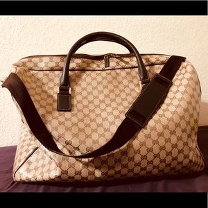 SOLD❣️ Gucci Unisex Weekender Duffle Bag